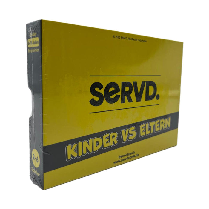 SERVD - Kinder Vs Eltern - Das Real-Life Familien-Kartenspiel