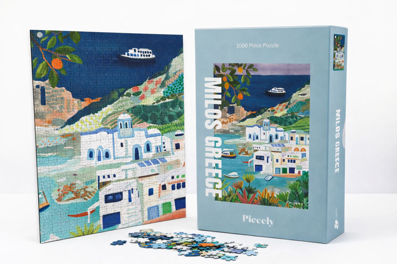 Piecely Milos Griechenland Puzzle – 1000 Teile