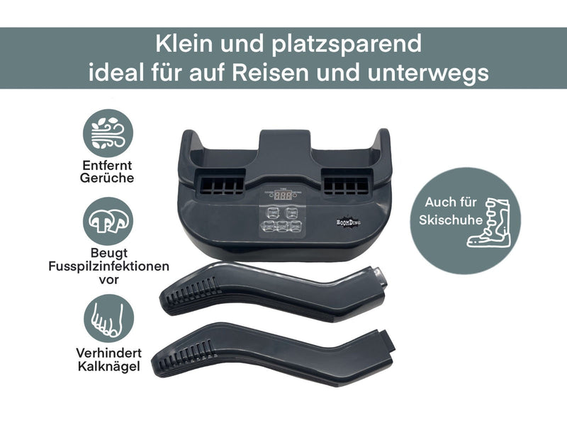 [B-BD] Schuhtrockner elektrisch mit Ozon Antibakeriell Schuh Fußballschuh Ski