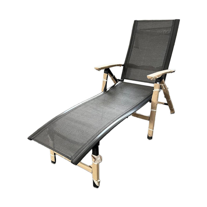 NOX Alu Sonnenliege Klappliege Gartenliege Liegestuhl