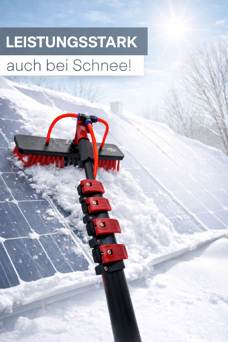 Teleskop-Waschbürste 3,6m / 4,6m / 7m Teleskop Waschbürste Reinigungsbürste