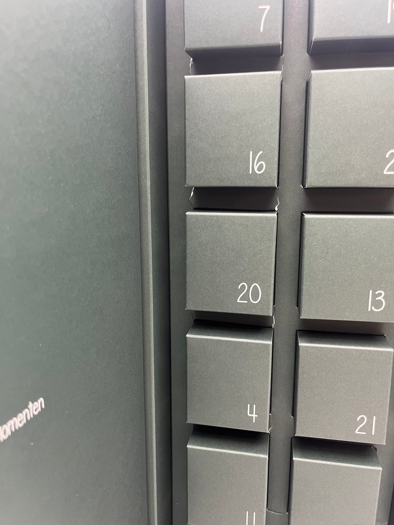 Happysoy Adventskalender 2025 - LIMITED EDITION  mit 24 Duftkerzen und inspirierenden Botschaften