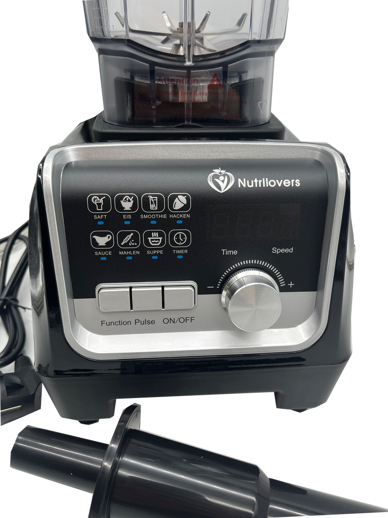 NUTRI Blender MAX+ Hochleistungsmixer 2000W Standmixer Smoothie Mixer