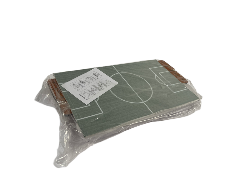 Relaxdays Mini Tischkicker – kompakter Tischfußball aus MDF (3,4 kg) – kleiner Kicker Tisch für Zuhause & Büro