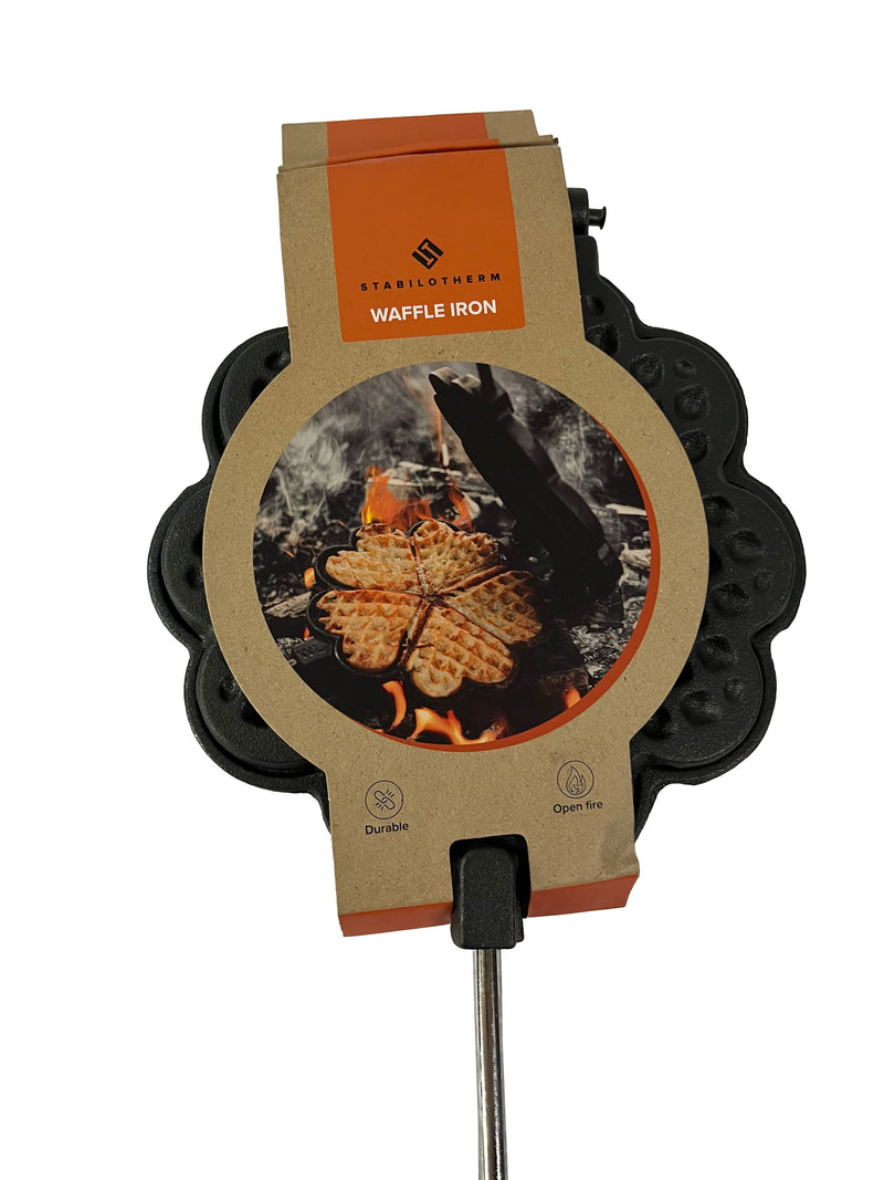 Stabilotherm Waffeleisen Gusseisen Outdoor Camping Feuer Pfanne Grill Waffel