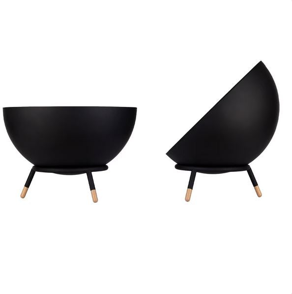 Blumfeldt Feuerschale 66cm Fireball Feuerstelle Feuerkorb