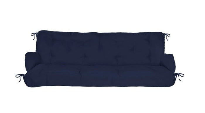 Beautissu Hollywoodschaukel-Auflage Flair HS 180x50x8 cm – Komfortable Gartenpolsterung mit Dekokissen