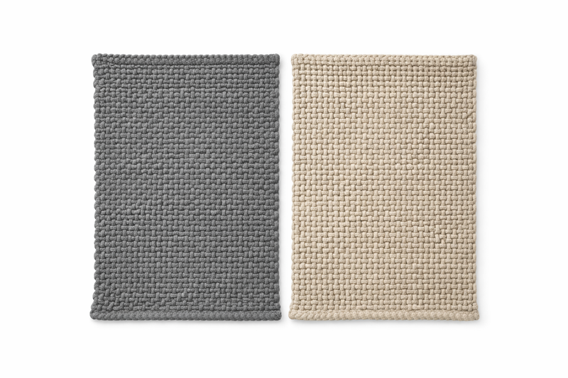 Badteppich Relax 60x90 cm – Rutschfest, OEKO-TEX®, 1600 g/m², Waschbar