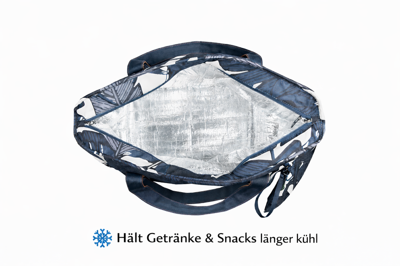 Nachhaltige umweltfreundliche isolierte Strandtasche Jana Tasche Tragetasche