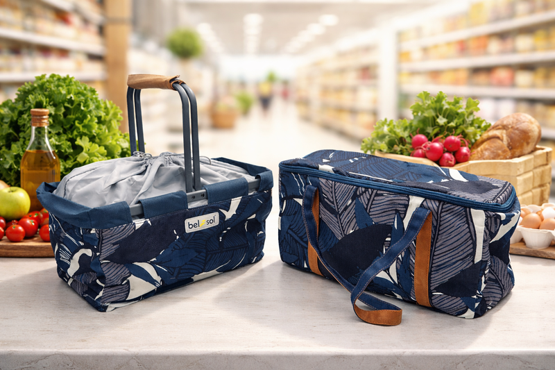 Multifunktionaler Thermo-Einkaufskorb mit Kühltasche Betti Korb Einkaufstasche