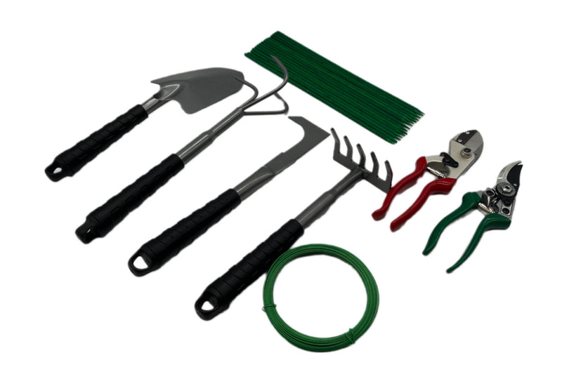 Gartenset Calluna Schaufel Gartenharke Pflanzkelle Blumenkelle Beet Garten