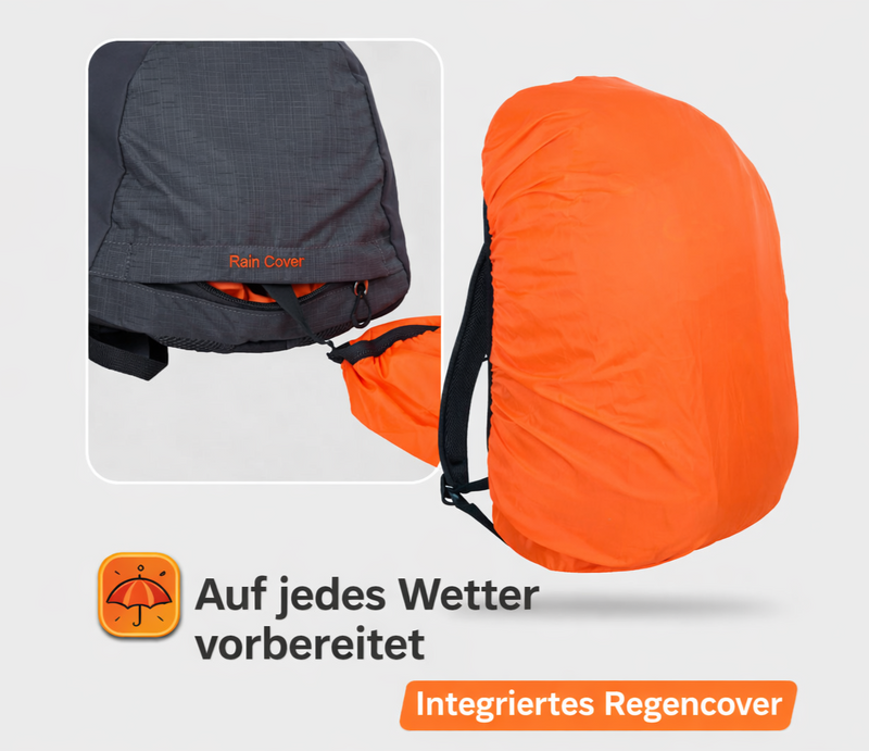 Wanderrucksack Trekkingrucksack Rucksack Pavo Wasserdicht Outdoor Camping 22L